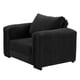 thumbnail image 2 of Sillon DICASA Taos 1 Plaza Negro para Sala, 2 of 7
