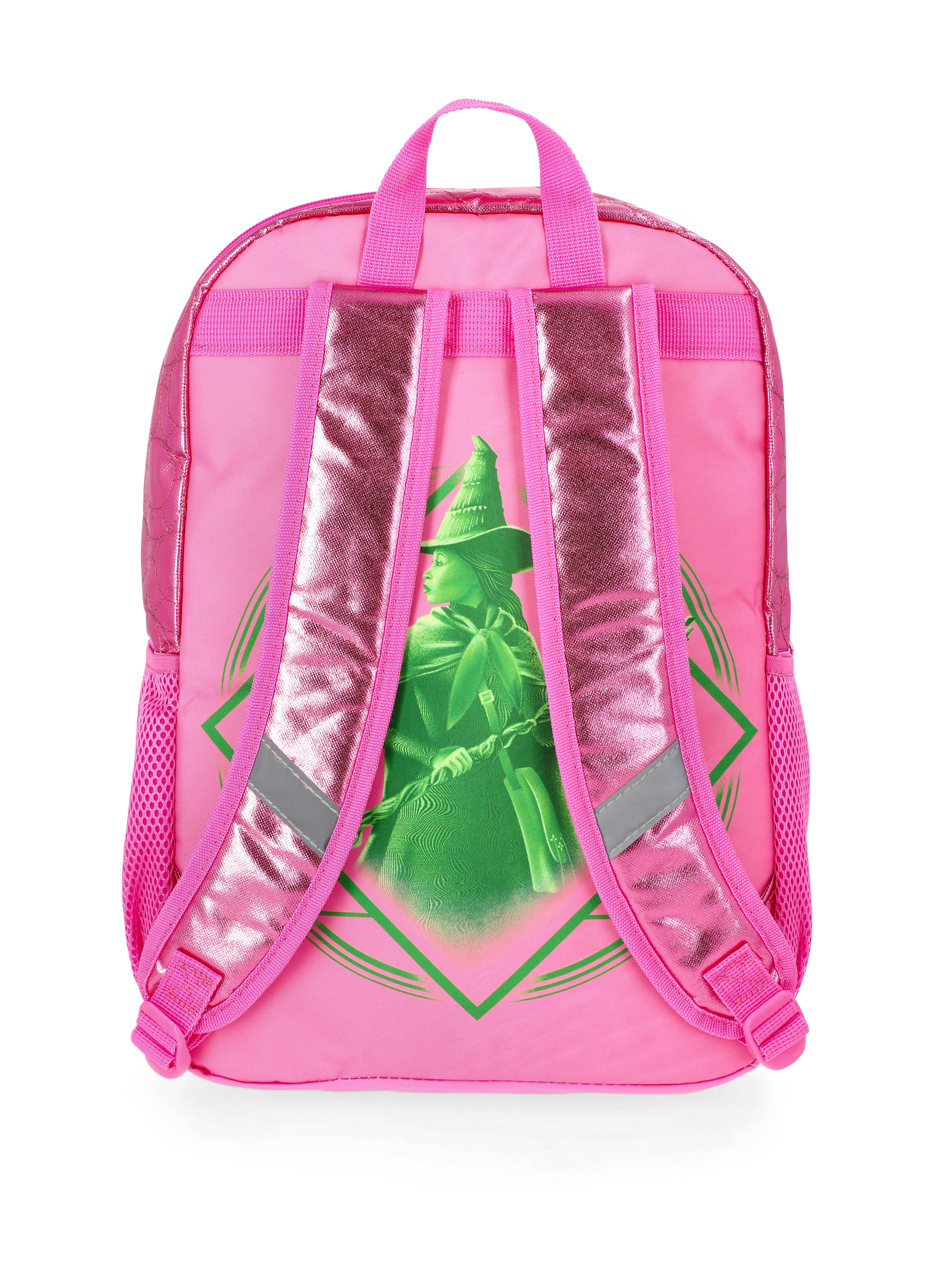 Wicked Vibes Girls 17" Backpack Pink