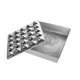 thumbnail image 5 of Cenicero brasero cuadrado de pewter Corner Home & Garden Pewtter, Cromado, Accesorio, 5 of 6