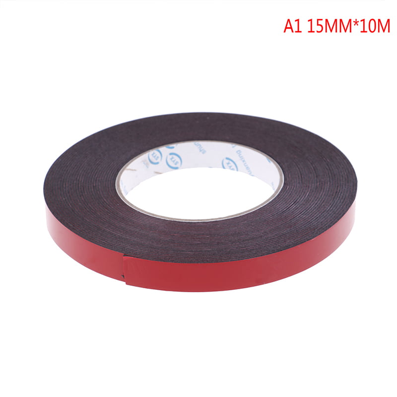1 Roll 10m super strong self-adhesive car trim body double sided foam tape WM