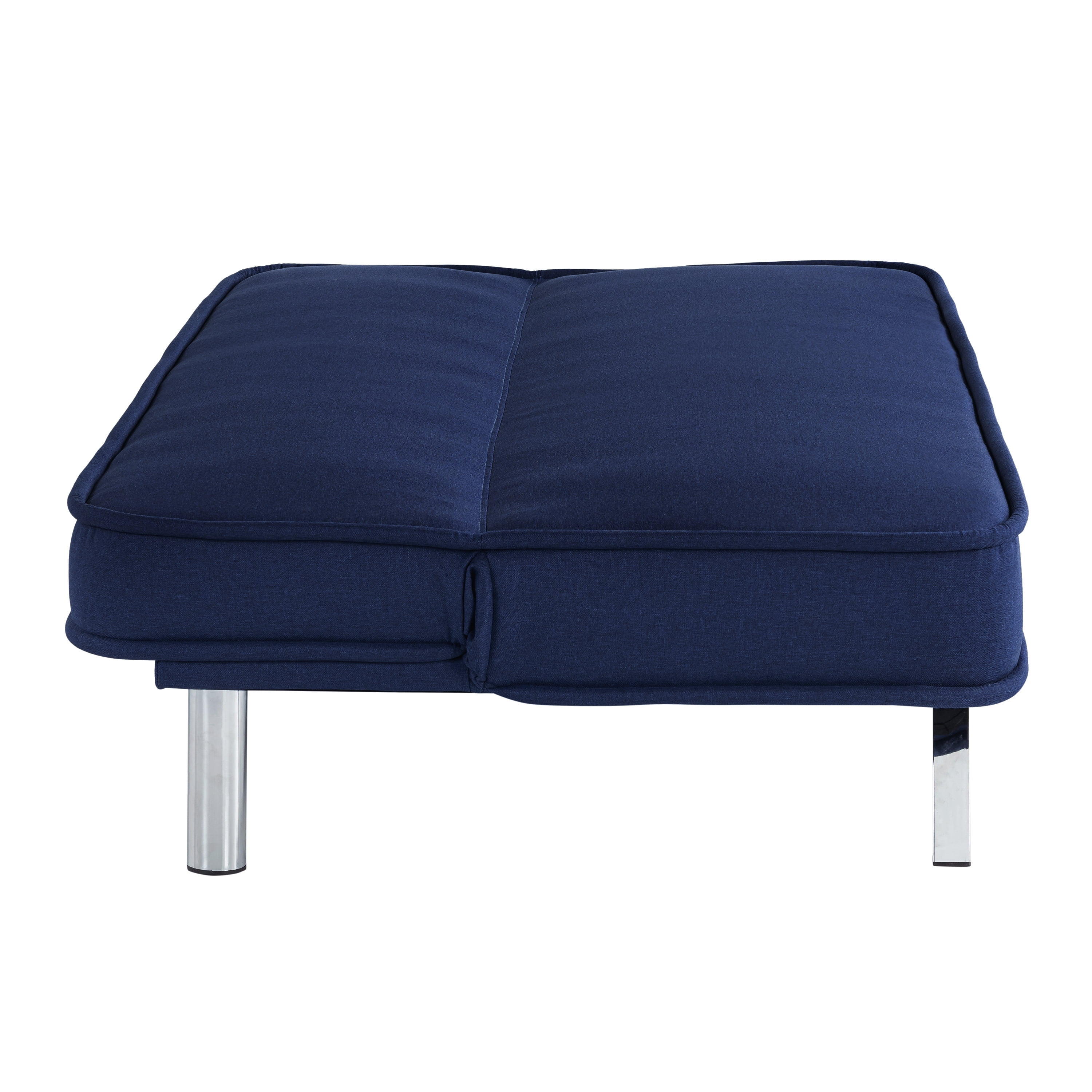 Serta Toronto Modern Convertible Sofa, Navy Woven Fabric