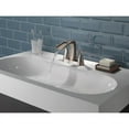 thumbnail image 3 of Delta Tolva 4 in. Centerset 2-Handle Bathroom Faucet in Brushed Nickel, 3 of 5