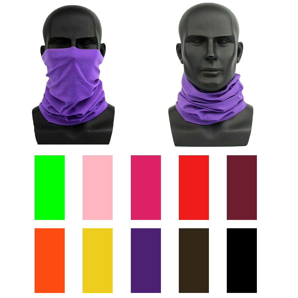 Multi Snood Bandada Scarf Neck warmer Head band Face mask Head wear Ski Fishing 