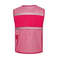 thumbnail image 3 of Riecok Women's Mesh Vests with Multi Pockets Breathable Sleeveless Jackets Zip up Travel Outerwear for Hunting Camping, 3 of 4