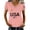 Pink, variant on CUKOLSXA Women's Athletic Shirts & Tees, America 250th Shirt, Short Sleeve Shirts for Women, Women's Casual Fashion V-Neck Sports Independence Day Print Short Sleeve Sports T-Shirt Top, Army Green, L