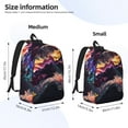 thumbnail image 2 of Fotbe Explosive Fluid Splash Art Mochila de Lona con Estampado, Mochila Duradera, Mochila Versátil de Alta Calidad, Mochila Compacta Vintage-Small, 2 of 5