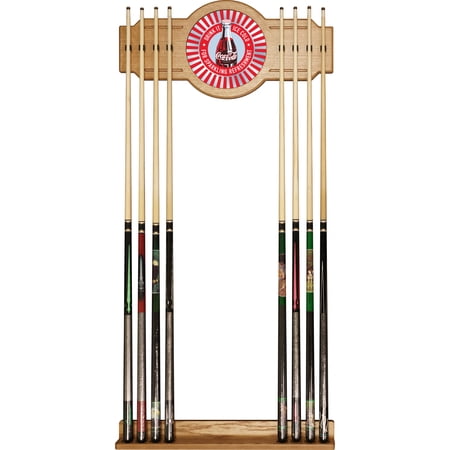 Coke Cue Rack with Mirror - Coca-Cola Drink It Ice Cold for Sparkling Refreshment Bottle Art