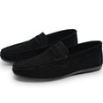thumbnail image 1 of Mocasines Formales De Gamuza Zapatos Casuales De Vestir Elegante, 1 of 7