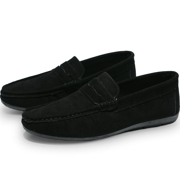 Mocasines Formales De Gamuza Zapatos Casuales De Vestir Elegante