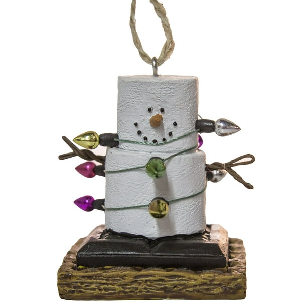 S'Mores Wrapped Up In Lights Christmas/ Everyday Ornament