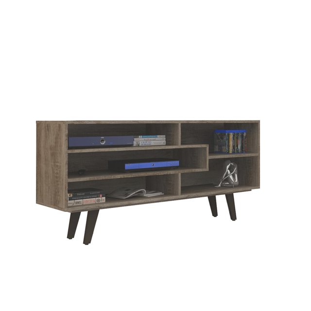 Mueble para TV The Shop, Credenza con 5 Entrepaños cafe