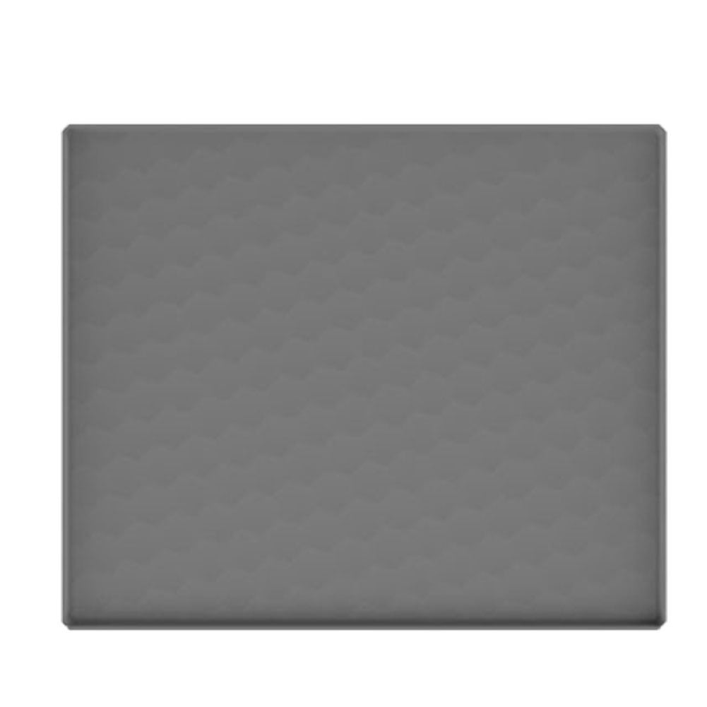 Fridge Silicone Mat with Raised Edge,Under Refrigerator Mat,Protect Carpet