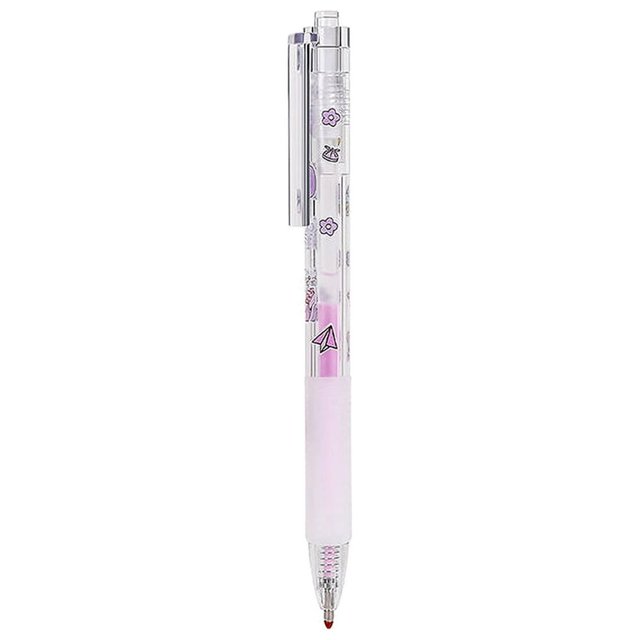 HAOANCute Stylo de Distribution Rapide en 20 Secondes Stylo de Colle à Pointe Fine pour Scrapbooking et Bricolage - Inclut 6 Recharges L