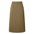 thumbnail image 1 of Falda de tubo para mujer Hobemty marrón S, 1 of 5