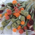 thumbnail image 7 of Artificial Silk Flowers Home Decor Fall Flowers Artificial for Decoration 17 Inch Artificial Flower Stems for Vase Fall Floral Arrangements Orange Fall Decor for Home, 1 Pack, 7 of 7