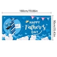 thumbnail image 3 of ICQOVD Father's Day Background Cloth 2021 New Party Decoration Banner, 3 of 3