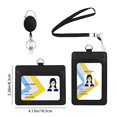 thumbnail image 3 of IMENGL Clearance! Delayuji Home Decor Card Holder Card Holder Lanyard Easy To Pull One Size Yellow, 3 of 3
