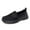 Black, variant on LASUDRAA Women Shoes Velcro Strap Lightweight Casual Comfy Walking Sneakers for Diabetic Swollen Feet