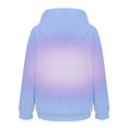 thumbnail image 6 of Women's 2025 Fall Trendy Gradient Color Drawstring Hoodies, Soft Breathable Oversized Y2K Pullover Sweatshirts with Casual Loose Fit for Layering, Cooler Weather and Daily Casual Wear Purple L, 6 of 6