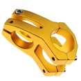 thumbnail image 2 of Stem Wear-resistant MTB Bike Handlebar Stem Adjustable Aluminum Alloy Short Handlebar Stem Riser Fixed Bike Bar Stem (Golden), 2 of 7