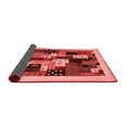 thumbnail image 2 of Ahgly Company Indoor Square Abstract Red Contemporary Area Rugs, 7' Square, 2 of 4