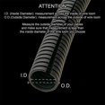thumbnail image 3 of Tubo corrugado para cables Electriduct 3 m 3/8" rojo flexible, 3 of 7