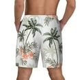thumbnail image 4 of Goofa Vintage Palm Trees Printed Men's Swim Trunks Board Shorts Quick Dry Mens Swimming Trunks with Compression Liner,Breathable Fit Hawaii Beach Shorts-3X-Large, 4 of 9