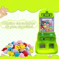 thumbnail image 4 of Máquina de Garras para Niños, Máquina de Peluches, Nuevo Juguete Infantil, incluye 500 Fichas de Juego, 54 × 64 × 121 cm (Verde), 4 of 5