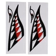 thumbnail image 2 of Teeth Stickers, Decorative Stickers, Funny 2PCS Self-adhesive DIY For Boat For Car, 2 of 8