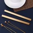 thumbnail image 6 of Yokua Brass Signature Pen Refillable Gel Pen for Wedding Hotel Reception, 6 of 12