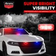 Abrams SAE Class1 Edge 3 Series [White] 9W 3 LED Emergency Vehicle