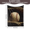 thumbnail image 3 of Softball Blanket Softball Gift for Teens, Flannel Soft Warm Plush Sport baseball Throw Blanket for Girls Boys Kids Teen Softball Lovers All Season Couch Sofa Bed Living Room Home Decor(40"x50"), 3 of 7