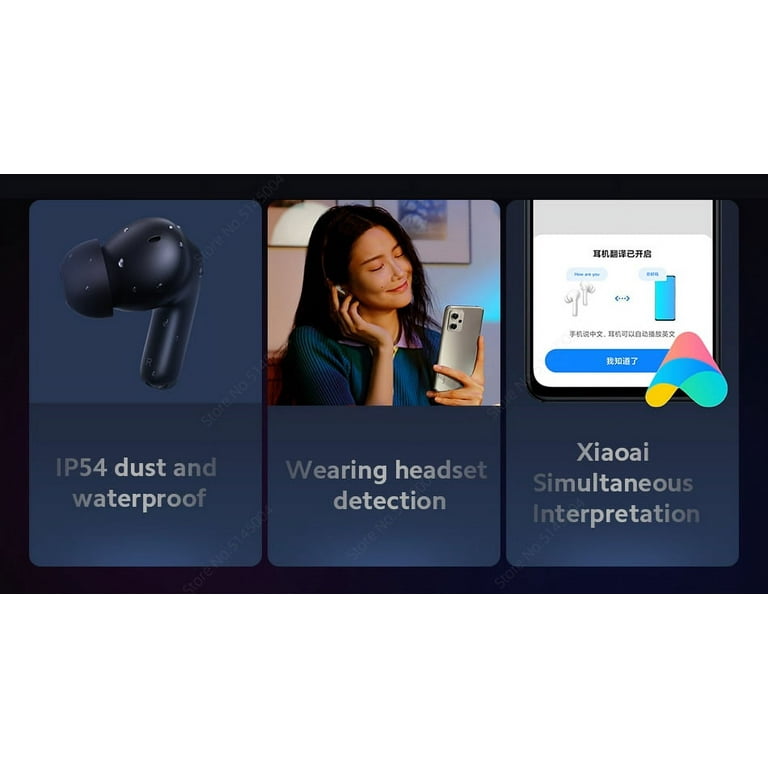 Audífonos Xiaomi Redmi Buds 4 Pro Bluetooth Noise Cancelling