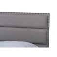 thumbnail image 4 of Baxton Studio Ansa Full Size Gray Fabric Upholstered Bed, 4 of 10