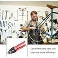 thumbnail image 3 of Bike Cable Cutter, Heavy Duty Manganese Steel Labor Saving Wire Cutter, Sharp Cable Shifter Tool Up to 5/32" for Deck Stair Railing Strong Thick Seal Metal Fence Bicycle Repair, 3 of 7