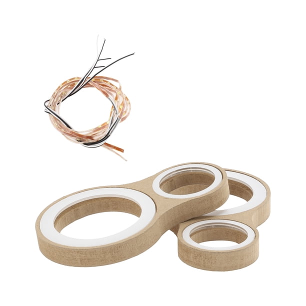 Anillo adaptador de altavoz de Bargains Únicos, anillos duales para 1.2" y 3.5" de madera, 2 juegos universales