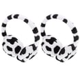 thumbnail image 1 of 2pcs Women Earmuff Ear Protection Cover Adjustable Womens Ear Warmer Accessory, 1 of 7