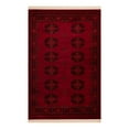 thumbnail image 3 of Unique Loom Tekke Collection Area Rug - Khabour (7' 1" x 10' Rectangle Red/Black), 3 of 7