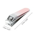 thumbnail image 4 of Unique Bargains Fashion Nail Clipper Kit for Women for Men 7-piece Set Gradient Pink, 4 of 6