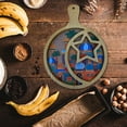 thumbnail image 4 of Ramadan Moon & Star Wooden Serving Tray, 2025 Eid Mubarak Decorative Food Tray for Snacks, Desserts, or Fruits, Party Supplies for Home Decor, Ramadan & Eid Celebrations, 4 of 8