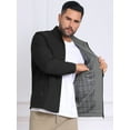thumbnail image 7 of DARING DIVA Lightweight Stand Collar Full Zip Up Golf Bomber Jacket S Black, 7 of 7