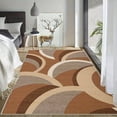 thumbnail image 2 of 5.3'x7.5' soft carpet large carpet area rug bedroom under queen bed gothic area rug rust area rug, 2 of 10