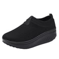 thumbnail image 2 of Willtoo Orthopedic Shoes for Women Slip On Mesh Platform Walking Shoes, Breathable Wedge Arch Support Sneakers, Non-Slip Lightweight Casual Comfort Shoes, 2 of 5