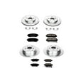 thumbnail image 3 of PowerStop Front and Rear Z23 Evolution Sport Carbon-Fiber Ceramic Brake Pad and Drilled & Slotted Rotor Kit Fits: HONDA Select Models K4044, 3 of 10