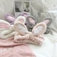 thumbnail image 1 of Woman Lovely Rabbit Headband Bow Elastic Hairband Wash Face Turban Girls Cute Hair Holder Ladies Band Hair Accessories Bunny Ear05Light Blue He Qiyong unisex, 1 of 1