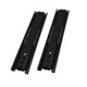 thumbnail image 2 of Furniture Drawer Sliding Tracks Quiet Operation Smooth Movement Steel Rectangular Design Kitchen Cabinets Wardrobes Dresser Drawers 2Pcs, 2 of 3