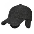 thumbnail image 4 of Moluckfu Peaked Cap Para Exterior Con Ajuste Cómodo Y Estilo Moderno Negro, 4 of 8