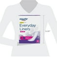 Equate Everyday Liners, Extra Long Unscented, 68 ct