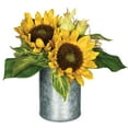 thumbnail image 3 of Sullivans Artificial Sunflowers Premade 9"H Green, 3 of 3
