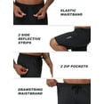 thumbnail image 6 of Weilanxin Men's Shorts with Zipper Pockets Mesh Quick Dry for Workout,Jogging,Running, 6 of 9